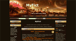 Desktop Screenshot of myfict.com