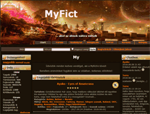 Tablet Screenshot of myfict.com